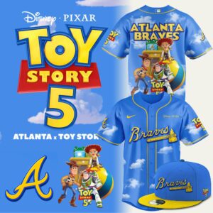 Atlanta Braves Toy Story 5 Theme Nights Jersey Gift For Braves Fans 2026