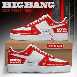 Bigbang 2026 World Tour Premium Sneakers Gift For Music Lovers