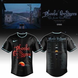 Phoebe Bridgers The Lost Tour Cosmic Baseball Jersey Gift For Fans Collection