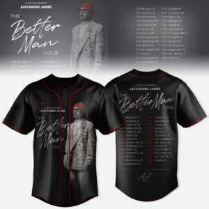 Aj Mclean The Better Man Tour Limited Fan Jersey