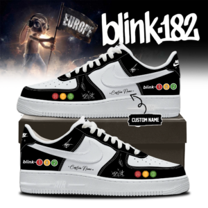 Blink182 New Eu Shows Limited Edition Signature Shoes V3 Gift For Pop Punk Fans