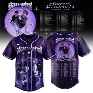 Dan & Phil Hard Launch Tour Limited Edition Baseball Jersey