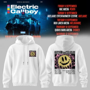Electric Callboy Tanzneid World Tour Australia 2026 Limited Fan Hoodie