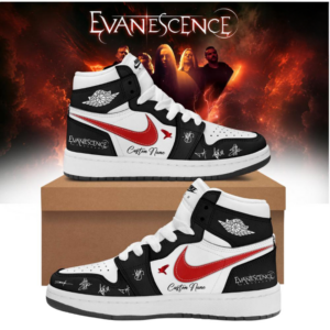 Evanescence Fallen Sanctuary World Tour 2026 Air Jordan 1 Gift For Concert Fans
