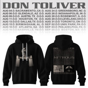 Don Toliver Octane Tour Signed Hoodie Gift For Dedicated Concert Fans