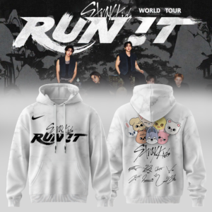 Stray Kids Run It World Tour 2026 Fan Collection Hoodie Gift For Concert Lovers
