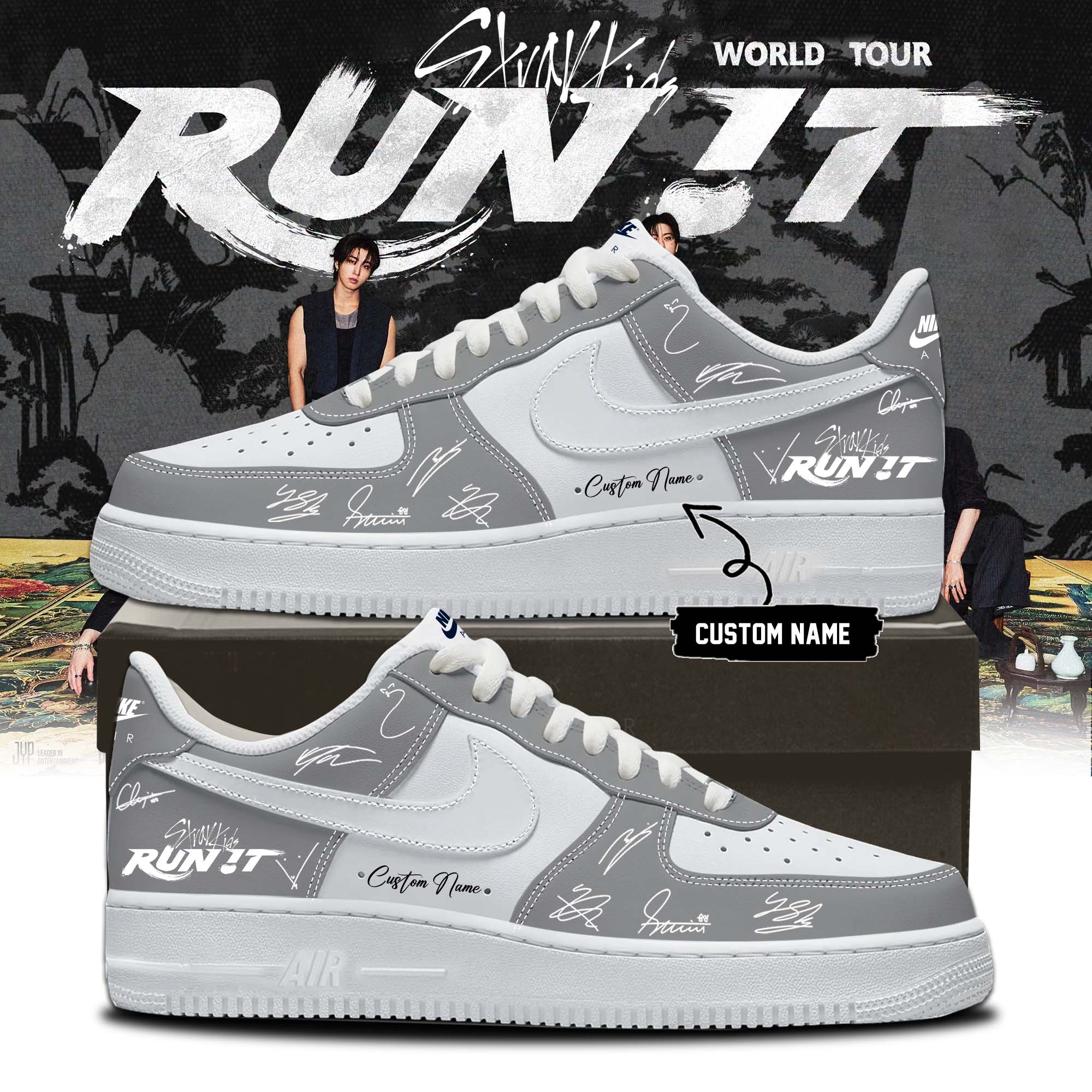 Stray Kids Run It World Tour 2026 Stay Collection Shoes Gift For Stay Supporters