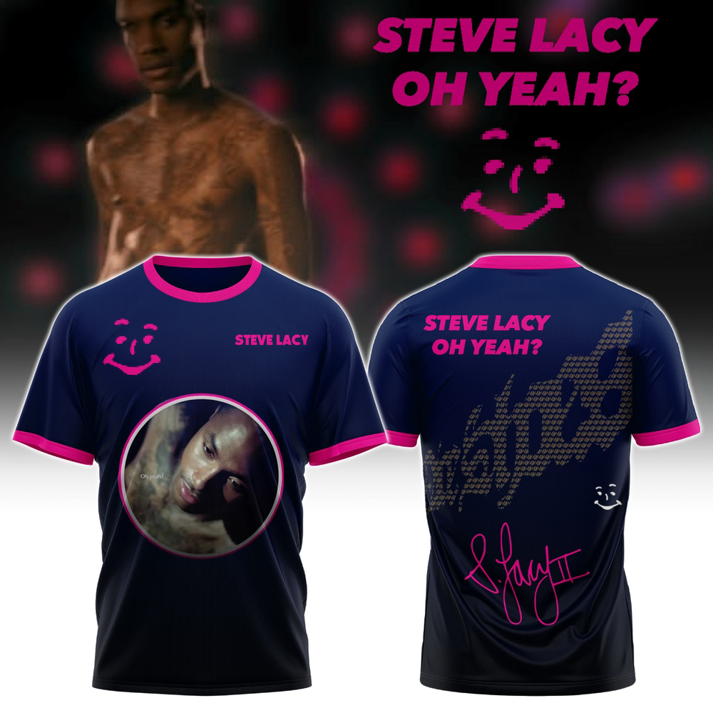 Steve Lacy Oh Yeah Album 2026 Limited Edition T-Shirt Gift For Music Fans