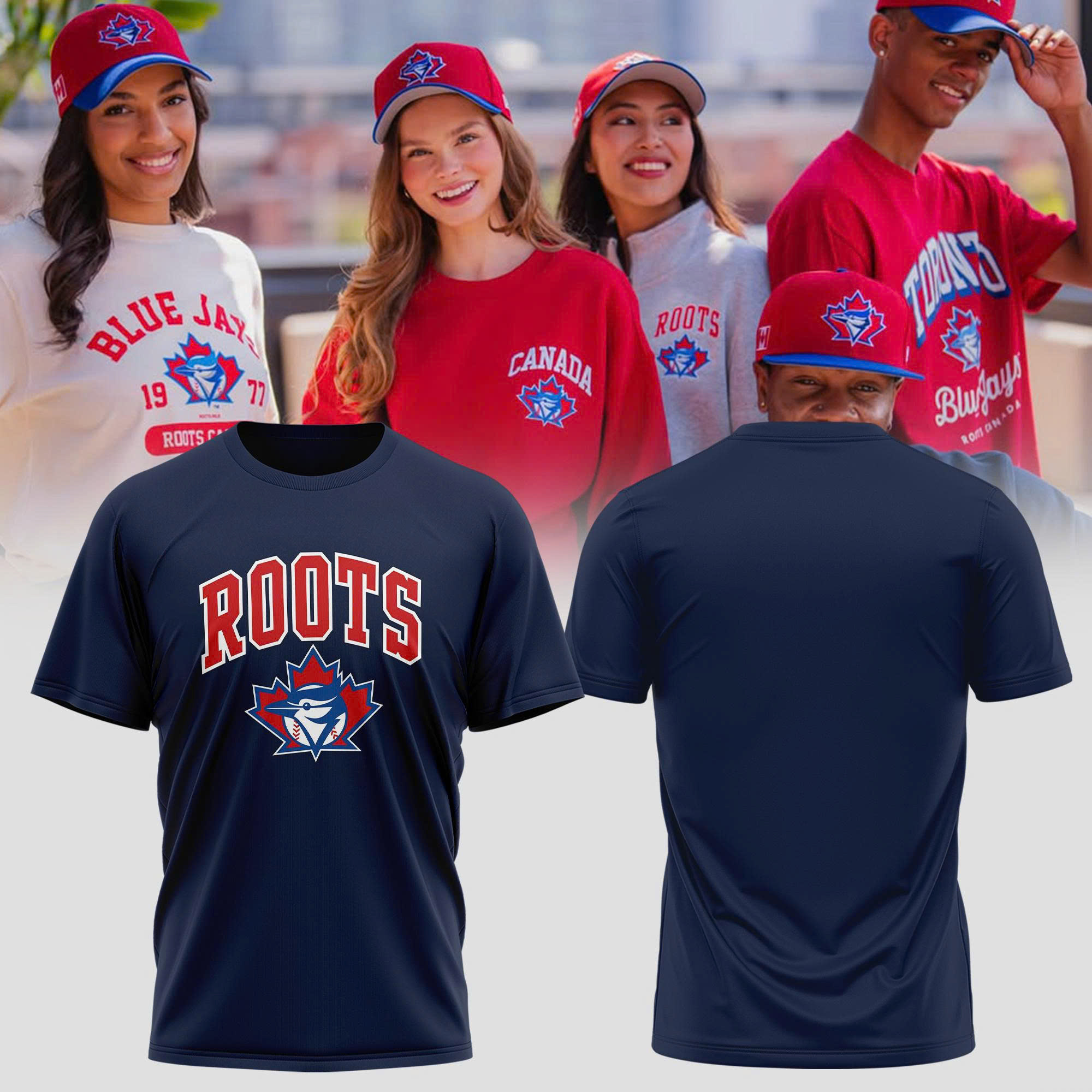 Toronto Blue Jays Canadian Pride Premium Fan T-Shirt Edition