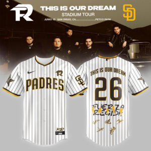 San Diego Padres X Fuerza Regida This Is Our Dream Baseball Jersey Gift For Padres Fans