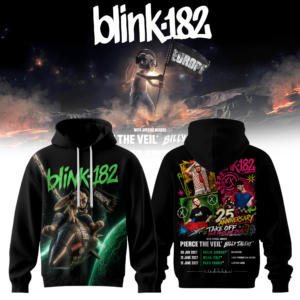Never Grew Up Europe Tour Edition Fan Collection Hoodie