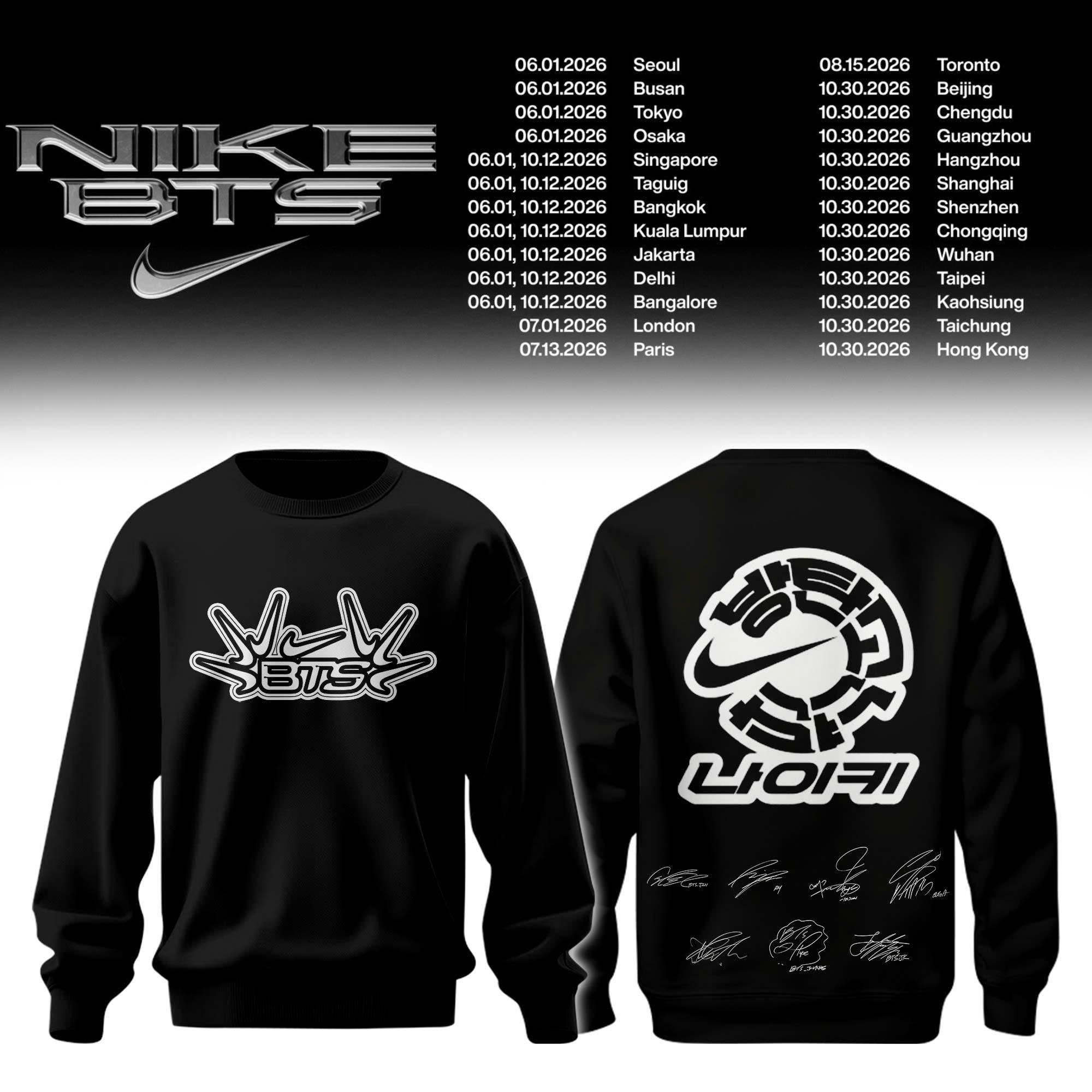 Bts Limited Edition Sweatshirt Gift For Army Fans
