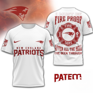 New England Patriots Nfl Built By Fire Game Day Limited Edition 3D Shirt Gift For Patriots Fans