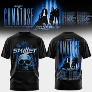 Skillet Comatose 20 Years Premium Fan T-Shirt Collection