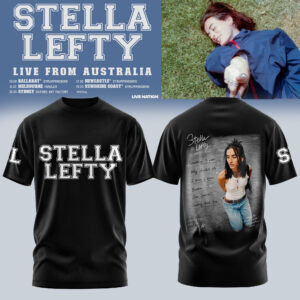 Stella Lefty Live From Australia Tour 2026 Concert T-Shirt