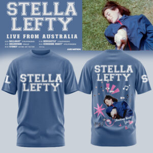Stella Lefty Live From Australia Tour 2026 Graphic Tour T-Shirt
