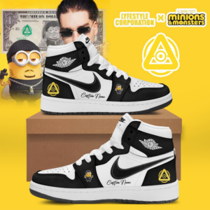 Lyfestyle Corporation X Minions And Monsters Aj1 Fan Sneaker Collection