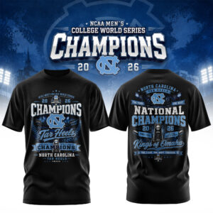 Mens College World Series Champions 2026 Commemorative T-Shirt