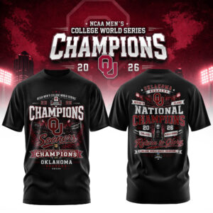 Mens College World Series Champions 2026 Fan Favorite T-Shirt
