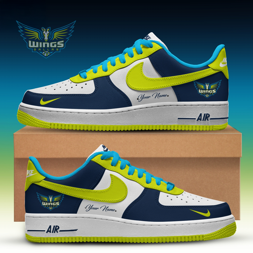 Dallas Wings Wnba Custom Air Force 1 Shoes Basketball Fan Gift