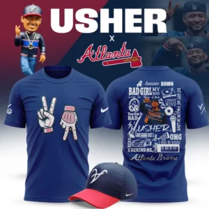 Atlanta Braves X Usher Night 2025 Limited Fan T-Shirt Collection