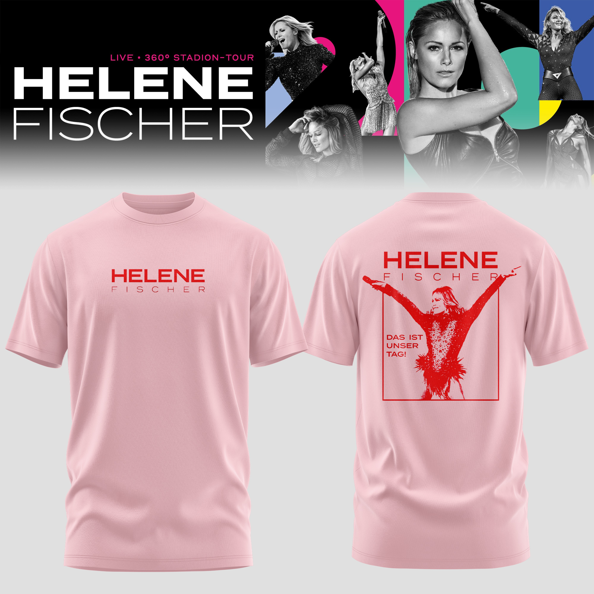 Helene Fischer 360 Stadion Tour 2026 Live Show T-Shirt