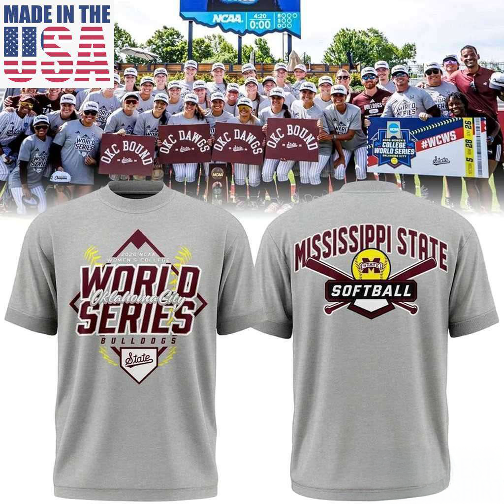 Mississippi State Bulldogs College World Series 2026 Graphic T-Shirt