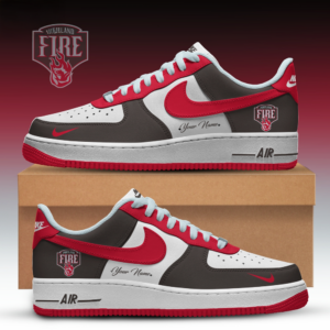 Chicago Fire Inspired Air Force 1 Custom Fan Shoes Collection