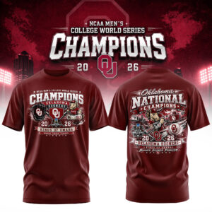 Mens College World Series Champions 2026 Collector Graphic T-Shirt