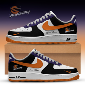 Phoenix Mercury Wnba Custom Air Force 1 Fan Sneaker Collection
