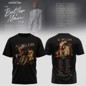 Aj Mclean The Better Man Tour Fan Collection T-Shirt