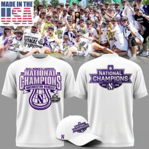 Northwestern Wildcats Ncaa Womens Lacrosse National Champions 2026 T-Shirt