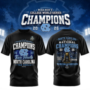 Mens College World Series Champions 2026 Celebration T-Shirt