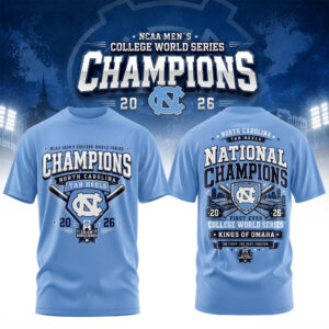 Mens College World Series Champions 2026 Victory Graphic T-Shirt