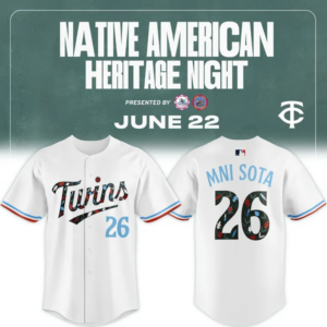 Minnesota Twins Native American Heritage Night Baseball Jersey Fan Collection