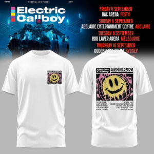 Electric Callboy Tanzneid World Tour Australia 2026 Live Show T-Shirt