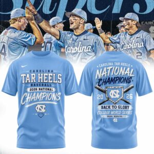 North Carolina Tar Heels 2026 Ncaa Baseball Champions Collector Shirt