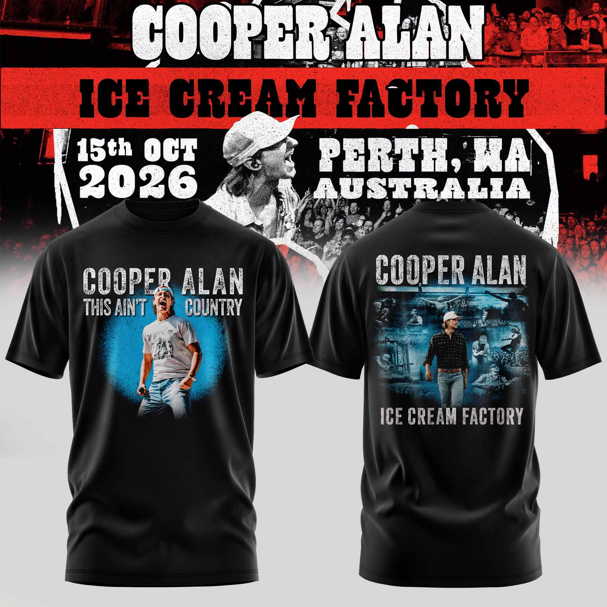 Cooper Alan Ice Cream Factory Collector Edition T-Shirt