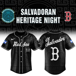 Boston Red Sox El Salvadoran Heritage Night Baseball Jersey Salvadoran Pride Fan Collection