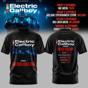 Electric Callboy Tanzneid World Tour Australia 2026 Fan Collection T-Shirt