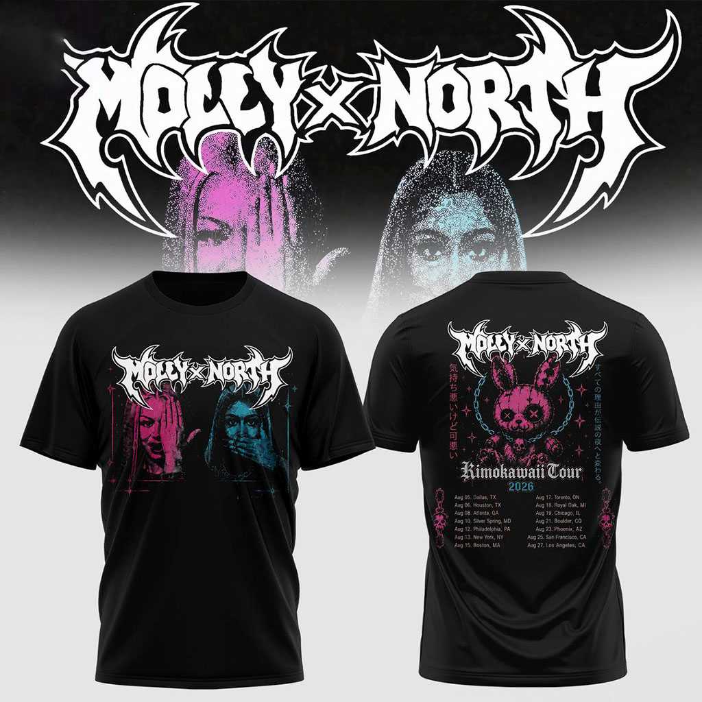 Molly Santana North West Kimokawaii Tour 2026 Schedule Tee Hoodie