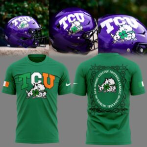 Tcu Horned Frogs Ireland Game 2026 College Football Fan Shirt