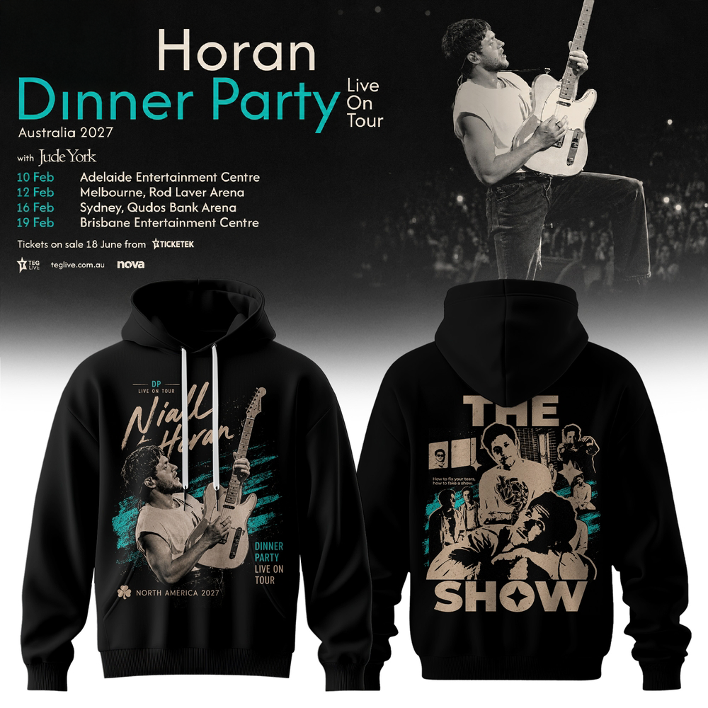 Niall Horan Dinner Party Live Australia Hoodie Fan Collection