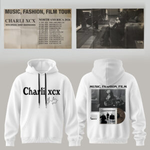 Music Fashion Film Tour 2026 Premium Hoodie Collection
