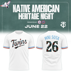 Minnesota Twins Native American Heritage Night 2026 Fan T-Shirt