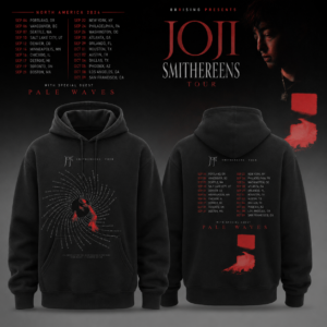 Joji Smithereens Tour Hoodie Vintage Concert Merch Crewneck Hoodie Indie Alternative Music Fan Gift Unisex Pullover