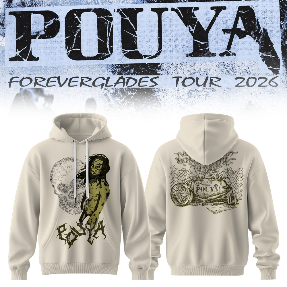 Pouya Foreverglades Tour 2026 Hoodie Fan Collection Edition