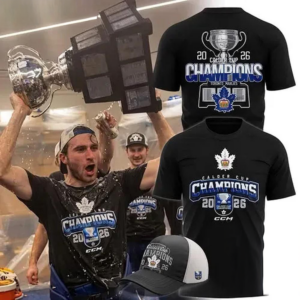 Exclusive Edition Toronto Marlies 2026 Ccm Calder Cup Champions T-Shirt