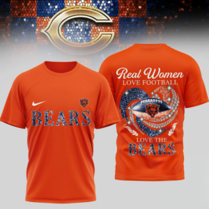 Chicago Bears Nfl Real Women Love Football Limited Edition 3D Shirt