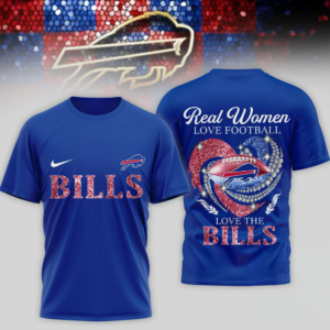 Buffalo Bills Nfl Real Women Love Football Limited Edition 3D Shirt